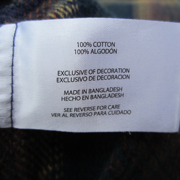 ORVIS Flannel Tartan Long-sleeved Shirt Men's M Button Up 4 Pockets Workwear - Picture 7 of 14